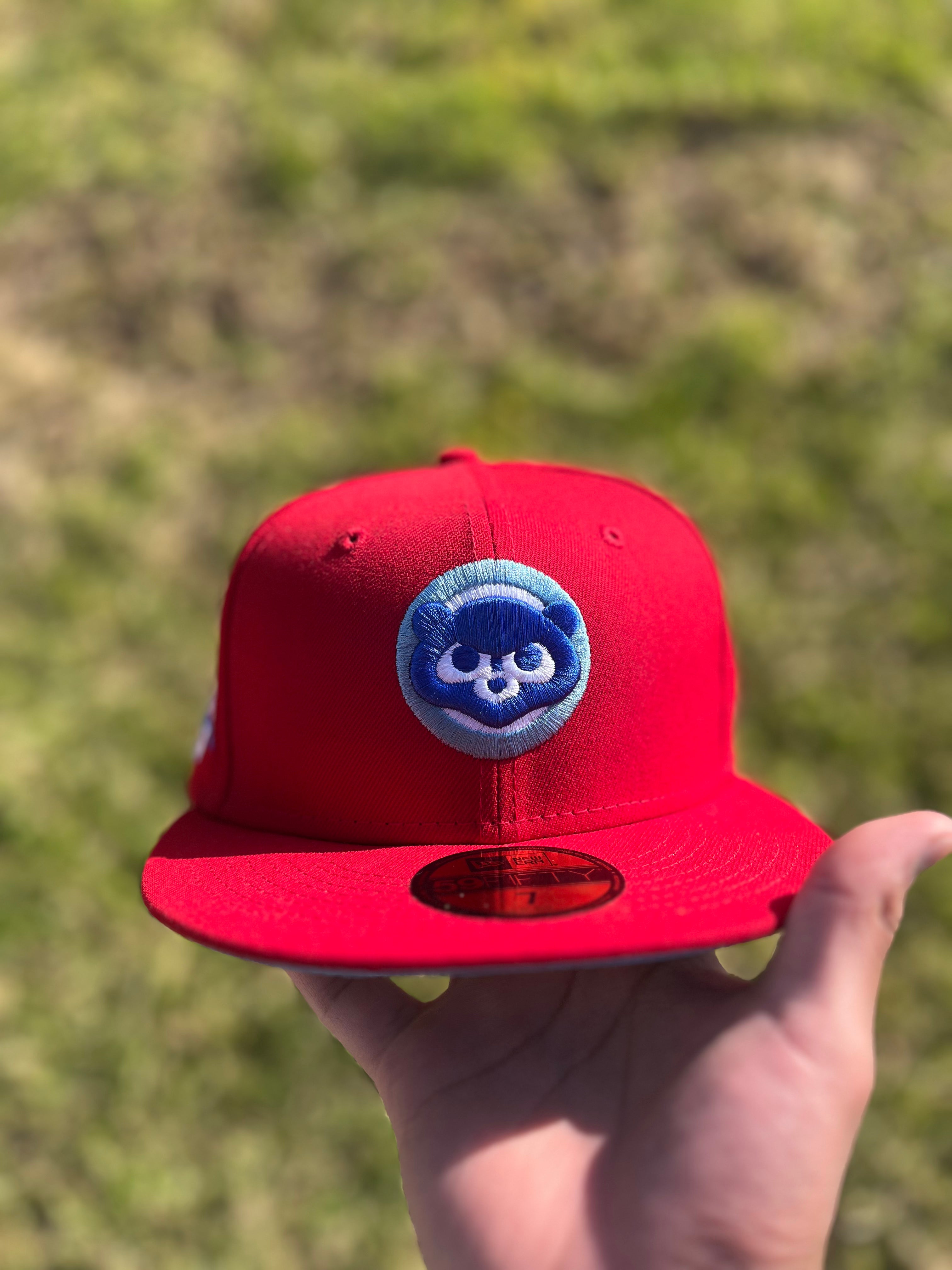 Fitted Hat Cubs Red Topperzstore exclusive 7