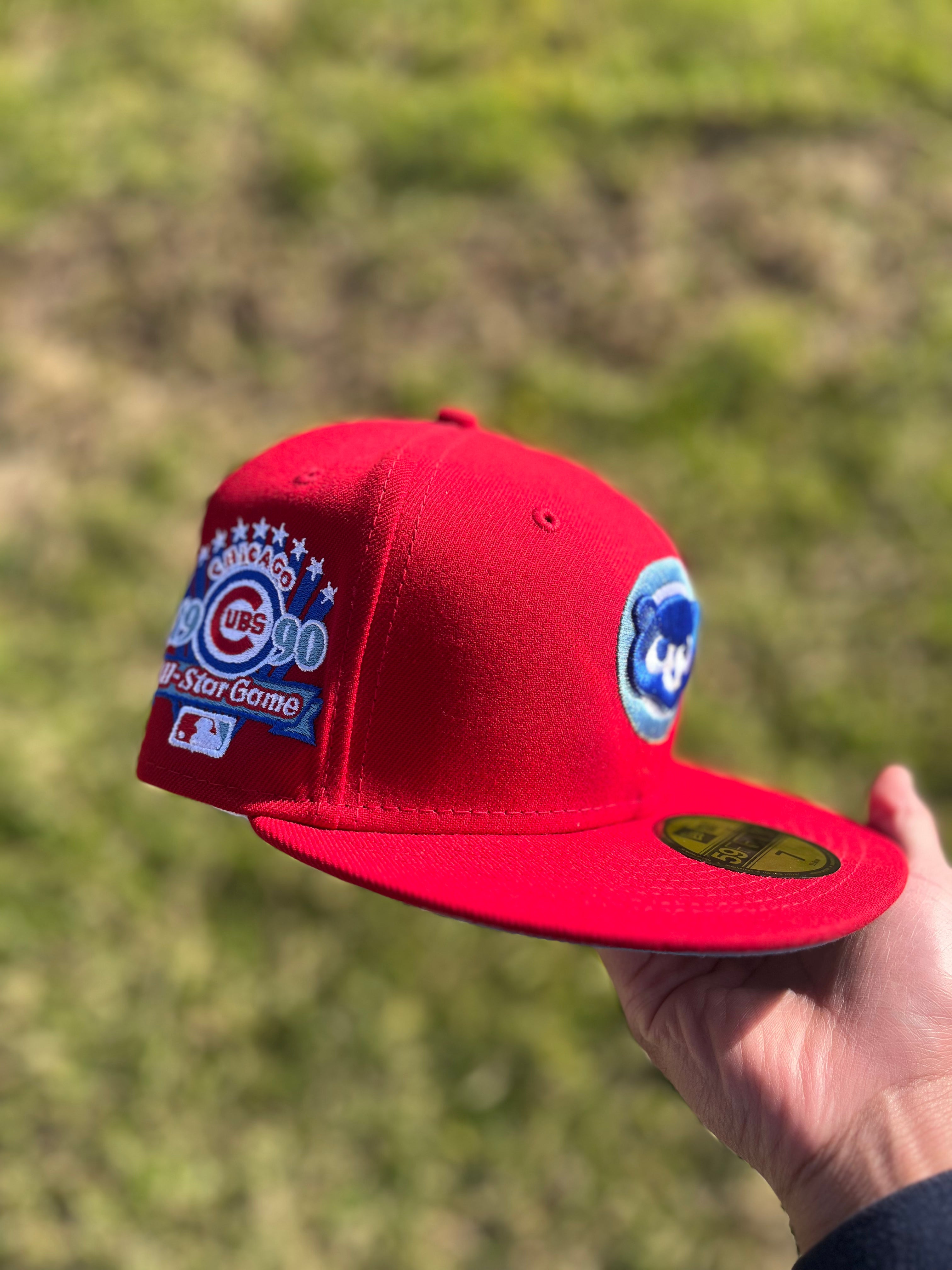 Fitted Hat Cubs Red Topperzstore exclusive 7