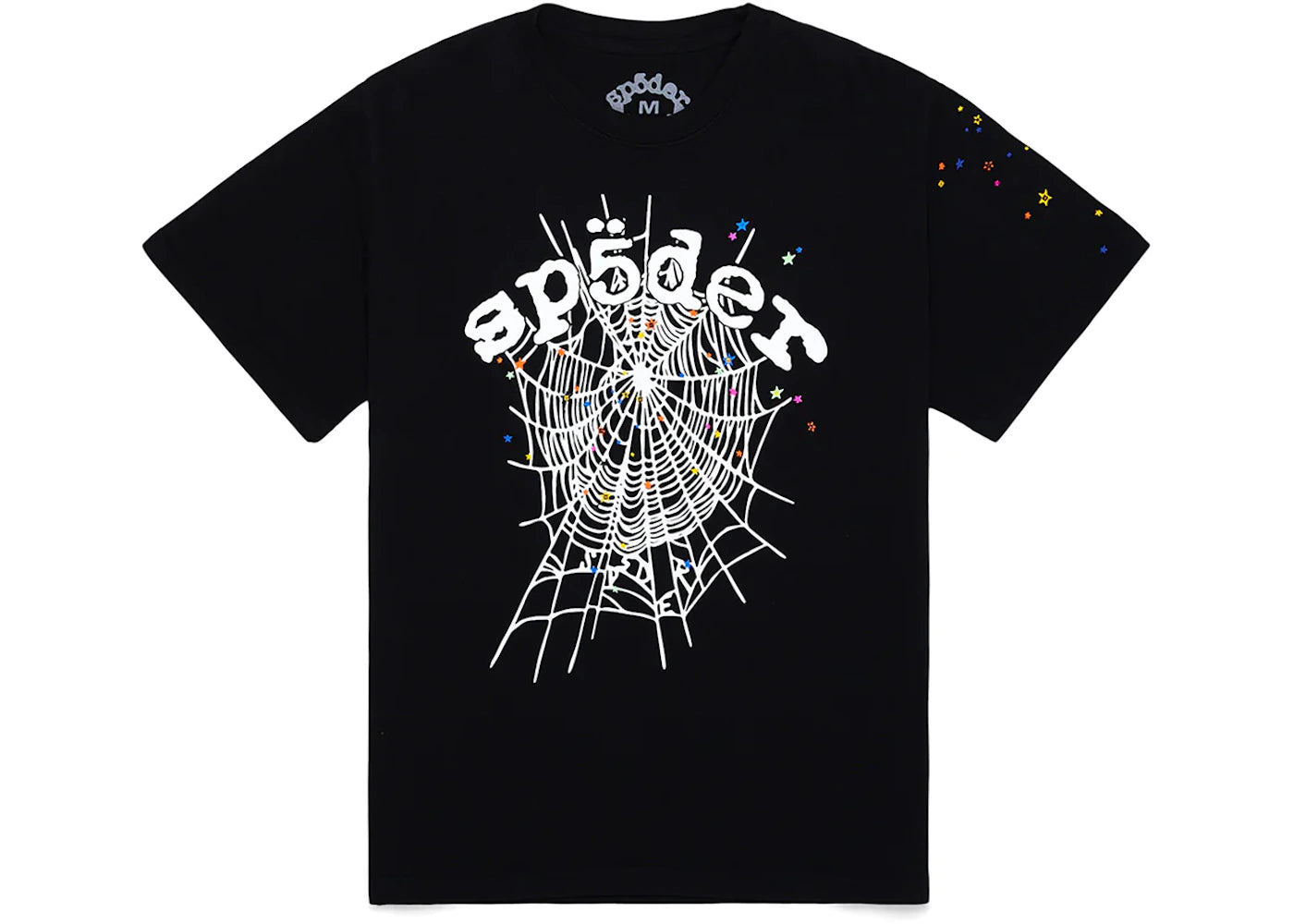 sp5der og web T-shirt black